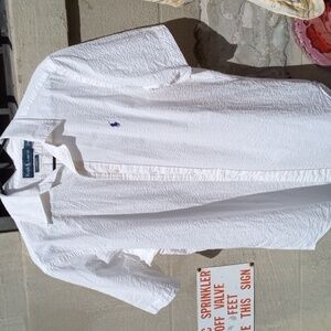 Men's Ralph Lauren pure white SS